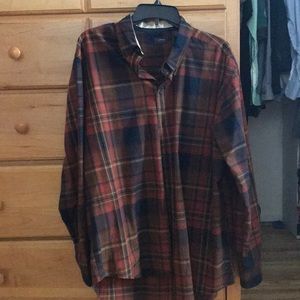 Red Collared shirt